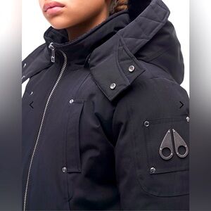 Kids size large unisex. NWT. Includes a moose knuckles hanger & garment bag.